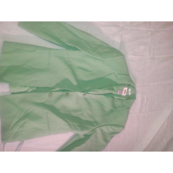 Talbots Jackets & Blazers - Talbots Petite stretch Blazer Mint‎ Green Size 6 (3 Button) USA Wool